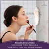 MIRRORVANA 20X & 15X Magnifying Mirror Set with 3 Suction