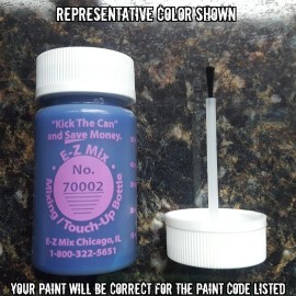 BASF Touch Up Paint for Ford vehicles with color code J4, Deep Impact Blue.