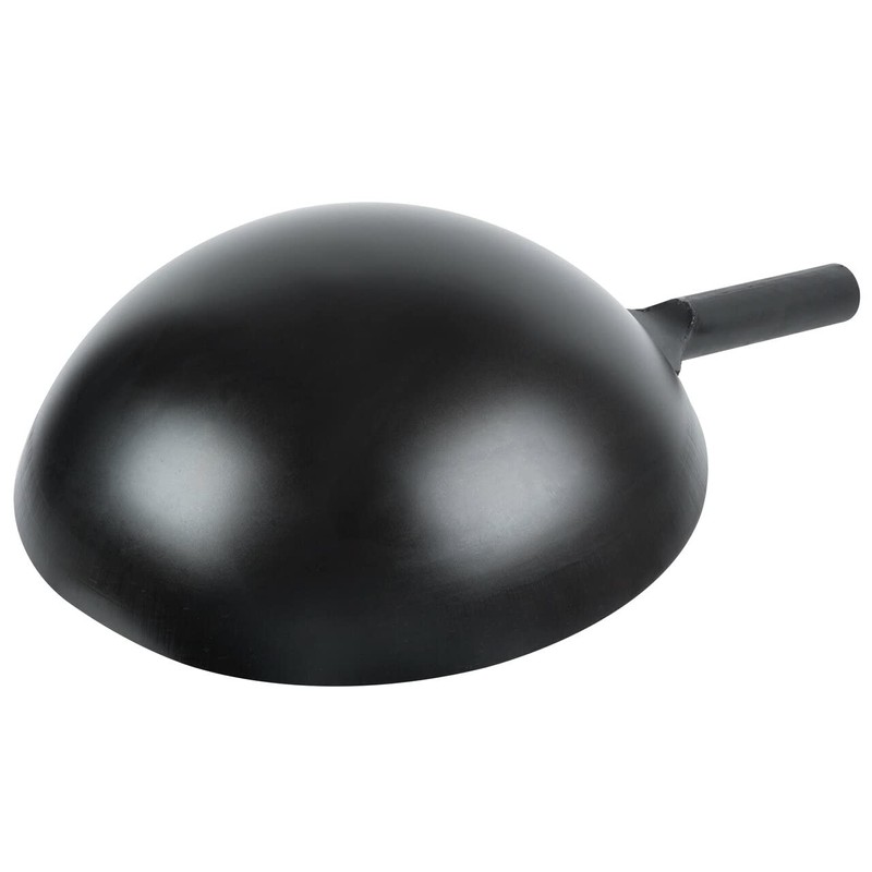 iPro Kitchenware 14" Carbon Steel Chinese Wok *Japanese Style *Round