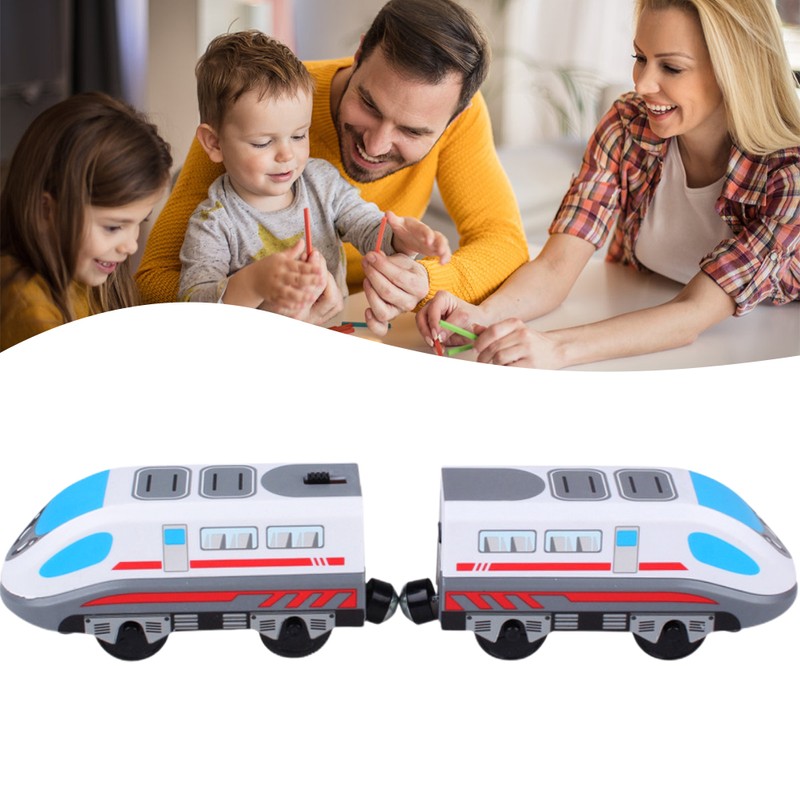 Electric Train Magnetic Track Hape Steam Train Classic Children's Toy
