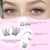 Winifred Natural Lash Clusters 10-12mm Short Eyelash Clusters Wispy Lashes