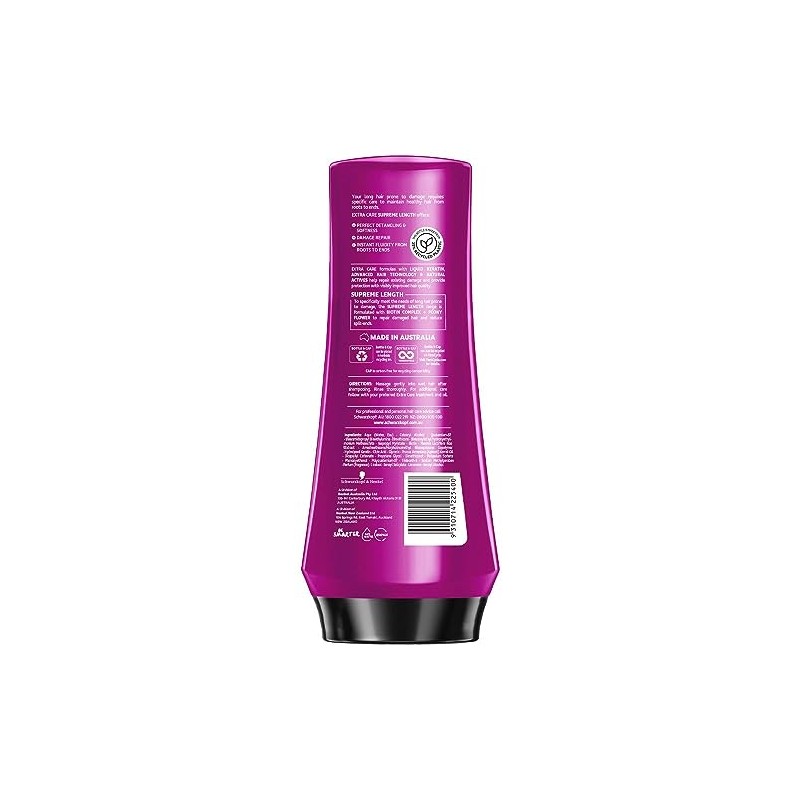 Schwarzkopf Extra Care Supreme Length Fortifying Hair Conditioner 400 ml