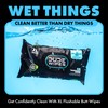 DUDE Wipes - Flushable Wipes - 8-Pack, 384 Count -