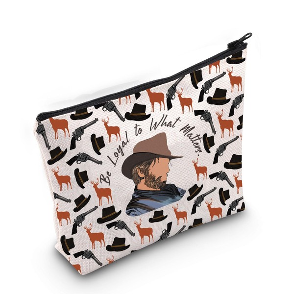 Cowboy Role Playing Inpired Makeup Bag RedDeaDR2 Gaming Zipper Pouch