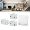Wireless Light Switch Waterproof Self Powered Remote Controller Wireless Wall
