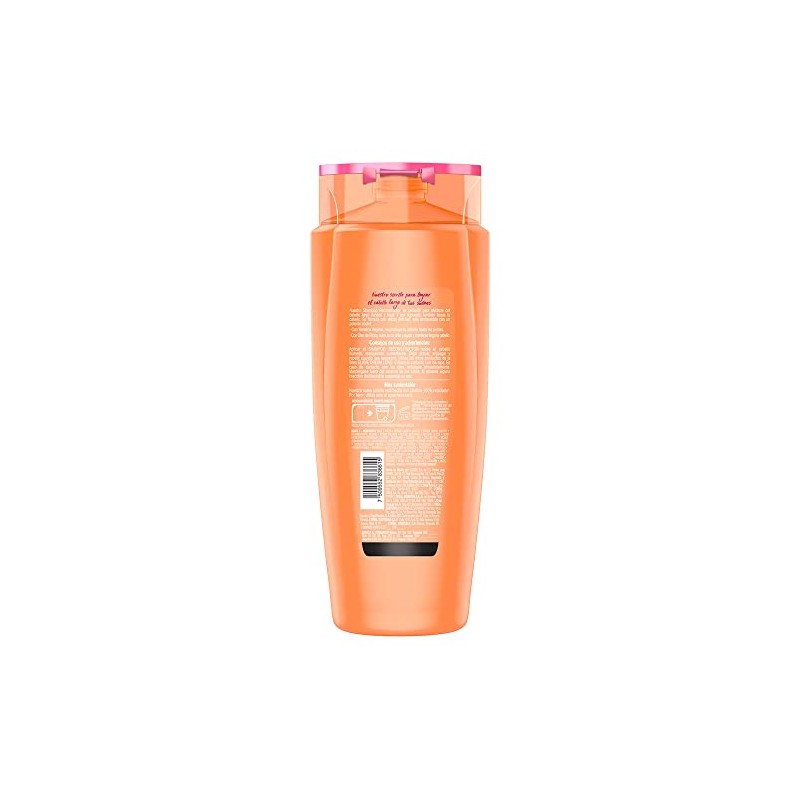 L'Oréal Paris Shampoo para Cabello Dañado, Dream Long Elvive, 680