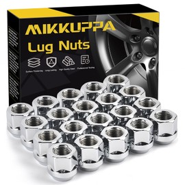 MIKKUPPA M14x1.5 Open End Lug Nuts - Replacement for Chevy Silverado GMC Sierra Ram 2500 3500 Wheel Lug Nut Set (Pack of 32)