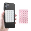 Universal Self-adhesive Suction Cup Phone Holder, 1 Count Silicone Phone
