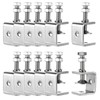 12 Pack 304 Stainless Steel Small C Clamps, 1 Inch