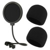 Rigych Microphone Pop Screen with Foam Windscreen Microphone, Professional Microphone