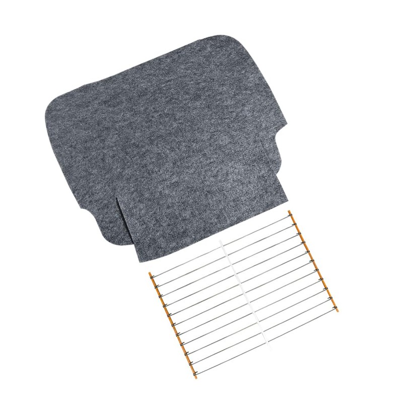 Vroelos Seat Spring Wire Grid & Felt Pad, 15"x11" Seat