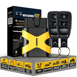 Remote2program 2PCS Simple Key Keyless Entry Remote Control Replacement for 2013-2017 Hyundai Elantra GT/2011-2014 Accent with FCC: TQ8RKE - 3F03 (TQ8RKE - 3F03/2pcs Self programmable Remote)