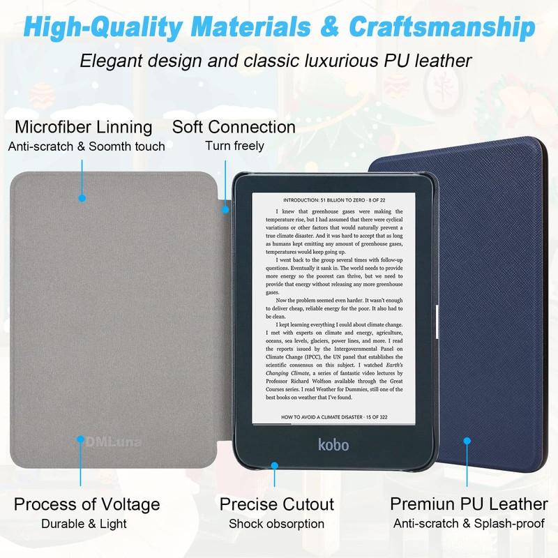 DMLuna Case for Kobo Clara BW (Model N365) / Clara