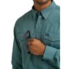 Wrangler FA25 PERFROMANCE SNAP LS - MPF32511G Pine S