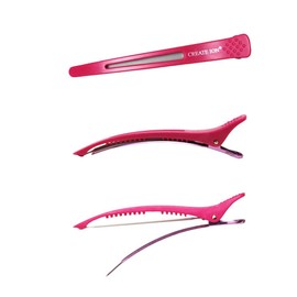 Clay Ion Hair Clips, Perfect Fit, 2 Pieces