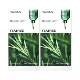 Mediheal [셀러허브]메디힐 티트리 에센셜 마스크 10매 리뉴얼 2개 Ss (S39085285) Sellerhub Mediheal Tea Tree Essential Mask 10 Sheets Renewal 2pcs [One piece]