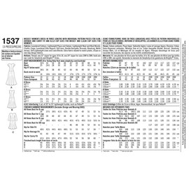 Simplicity 1537 Size BB Patterns Amazing Fit Dress Sewing Pattern (Design May Vary)