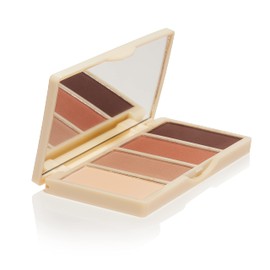 Bellapierre Natural Matte Eyeshadow Makeup Palette | Highly Pigmented, Long Lasting and Blendable | 4 Matte Shades | Hypoallergenic and Paraben-Free | Cruelty Free