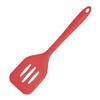 Farberware Colourworks 5141751 Silicone Slotted Turner,One Size, Red