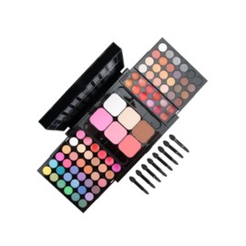 Amagogo Eye Makeup Palette Makeup Palette Kit Blusher Lip Gloss Colorful 78 Bright Colors Cosmetic Palette Set for Party Gift Women