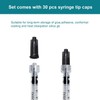 30 Pack 1ml Luer Lock Syringes with Cap Individually Sealed