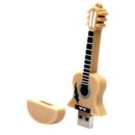 Guitar – Guitar USB Stick Memory Stick 16 GB Data Storage Pendrive Beige