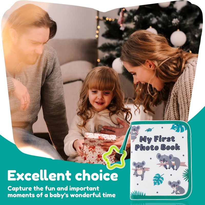 DJAPWPX-Soft Cloth Photo Book, Cloth My First Photo Book, Free