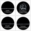 Windyun 50 Pcs Large Rubber Bands Elastic Rubber Band for