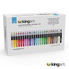 KingArt Studio - Juego de 24 varillas de gel mixtas