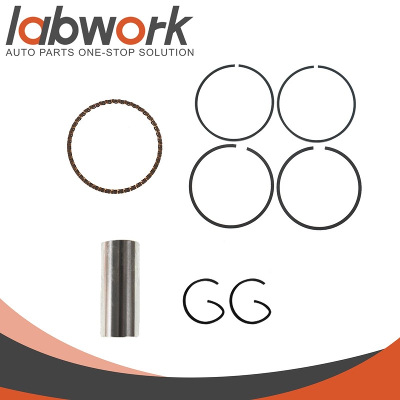 labwork 50cc Cylinder and Piston Repair Kit Replacement for Honda