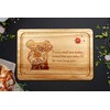 Miniature Schnauzer Wooden Chopping Board 30 x 20 cm