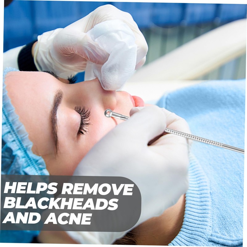 TOVINANNA 1set Professional Blackhead Remover Kit Comedone Extractor Tools for