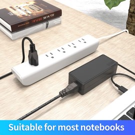 QYD 3 Pack 6FT(1.8m) 3 Prong Printer Power Cord Compatible with HP Laserjet Pro MFP, M, and P Series MFP M176n, M477fdw, M251, M251nw, M254dw, M203dw, P1006, P1007, P1008, P1102w Printer Power Cable