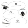 FUNOMOCYA Universal Pot Cover for 24cm Cookware Tempered Glass Lid