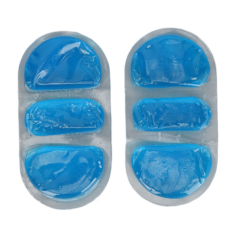 2Pcs Gel Ice Pack Reusable Hot Cold Compress Discomfort Relief