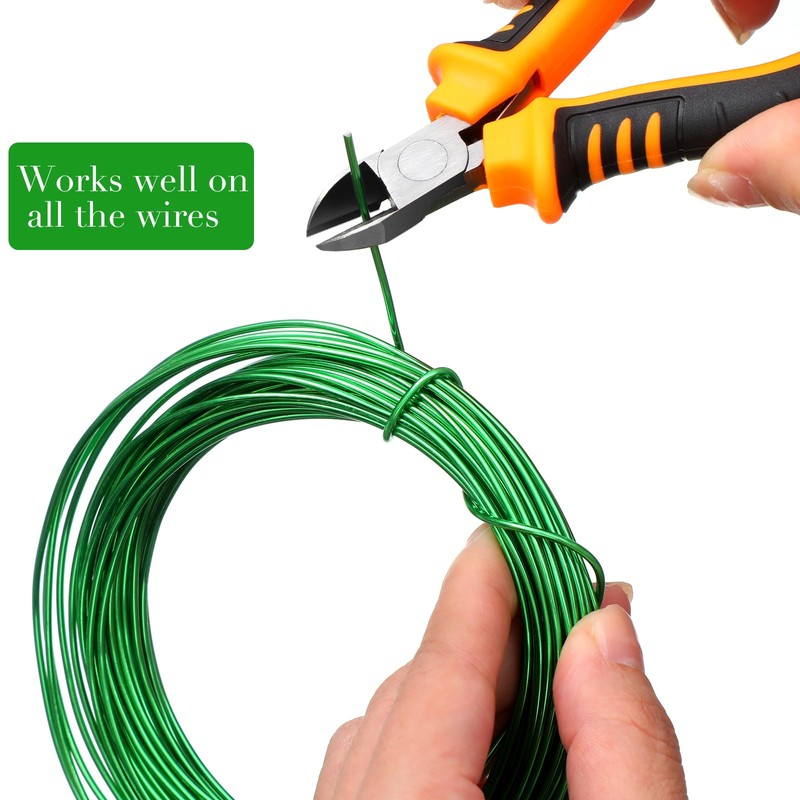 Mudder 5 Roll Aluminum Bonsai Training Wire Tree 160 Feet