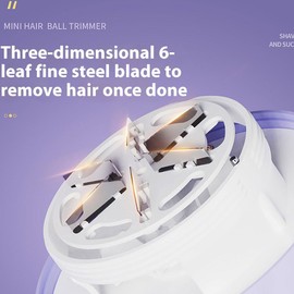 AIXXCUVQ Clothing Hair Ball Remover with Hanging Rope Easy Storage Solution and Improper Will Stop to Avoid Damaging Clothes, Green