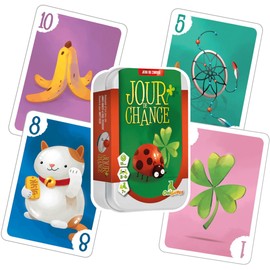 Origames - Jour de Chance - Jeu de Prise de Risque en Format de Voyage - Jeu Rapide de Party de 3 à 6 joueurs - Français - ORI0103