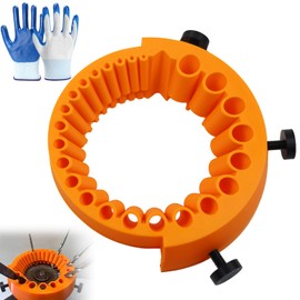 SI SEN Drill Grinder, Drill Sharpener, Drill Grinder, Drill Grinder for 125 mm Angle Grinder and Grinder, Drill Grinding Device for Grinding 2 to 13 mm Drill Bits