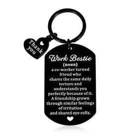 GGOJAGST Funny Work Bestie Gifts for Women Coworker Christmas Gifts Coworker Leaving Gifts Work Friends Birthday Gift Thank You Appreciation Gift Goodbye Retirement Gifts Stocking Stuffers for Women