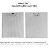 Range Hood Grease Filter WB02X24871 Compatible with GE JVW5361EJ1ES JVW5361EJ2ES