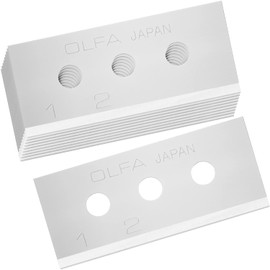 OLFA XB210 Safety Lap Cutter Replacement Blades, Pack of 10
