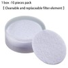 1 Box -10 Pieces Set Washable and Replaceable Filter Element