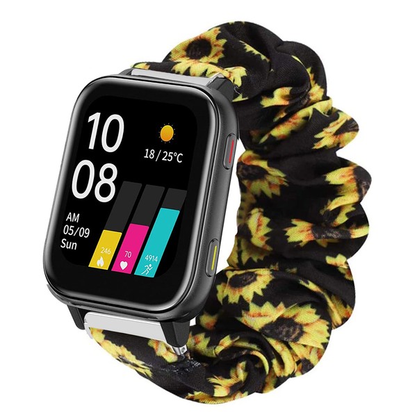 Compatible for UMIDIGI Uwatch 5 Bands, Giaogor Fabric Elastic Scrunchie