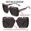 OCCI CHIARI Oversized Reading Sunglasses Women Classic Square Reader Sunglasses