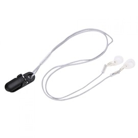 Hearing Aid Holder Clip Hearing Aid Anti-Lost Rope Plastic Practical Hearing Aid Anti-Lost Rope Sound Amplifier Ear Aids Children Colourful Hangin (Grey)