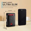 RUNBOX Mens Slim Wallet Larger Capacity with 12 Slots RFID