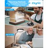 eSynic Magnifying Lamp High Clarity Magnifying Glass with Light 5X