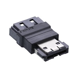 InLine® eSATA to SATA Adapter, InLine®, eSATA plug to SATA socket