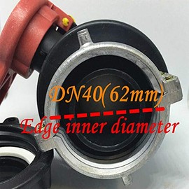 POWERTOOL Valve Tap Water Adapter,IBC Adaptor Drain Adapter Container 62mm Coarse Thread DN40